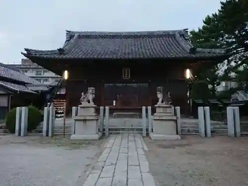 業葉神社の本殿・本堂