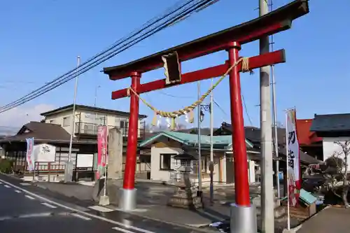 大鏑神社の鳥居