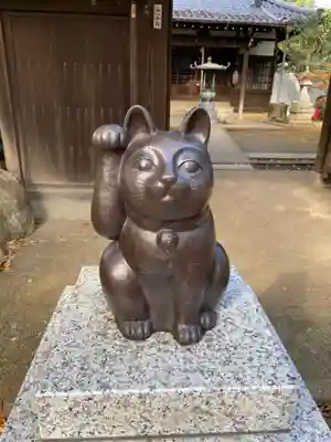 豪徳寺の狛犬