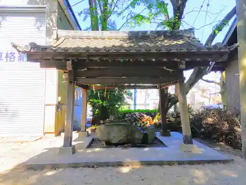 矢作神社の手水舎