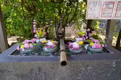 四倉諏訪神社の手水舎