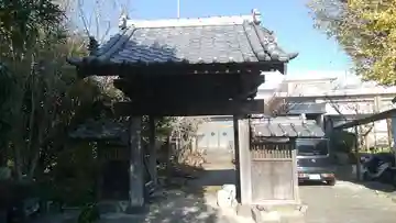 普向寺の山門・神門