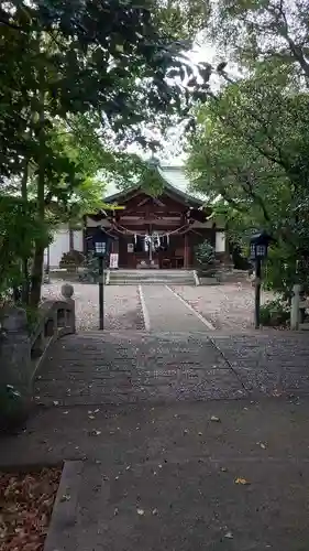 萱津神社の本殿・本堂