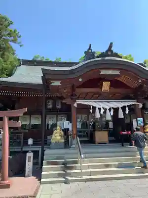 田村神社の本殿・本堂