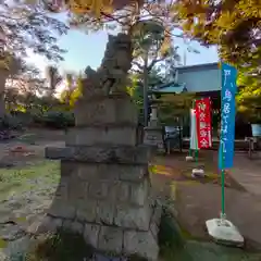 上高田氷川神社の狛犬