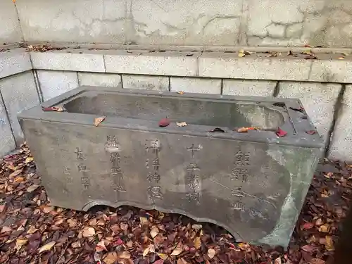 熊野神社の手水