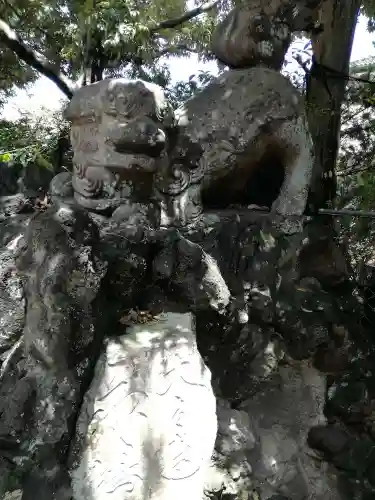 春日部八幡神社の狛犬