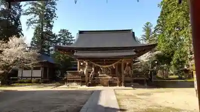 出石神社の本殿