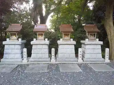 所澤神明社の末社・摂社