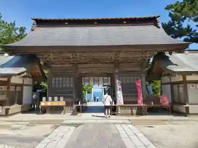 大洗磯前神社の山門・神門