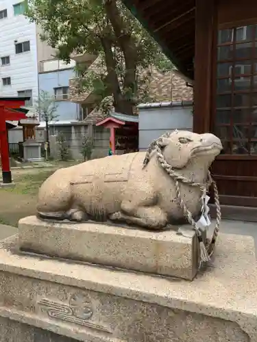 走水神社の狛犬