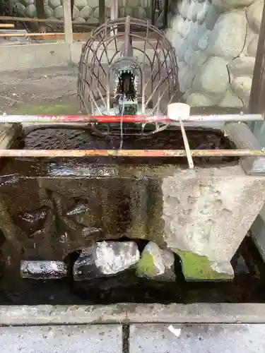 若宮神明社の手水舎