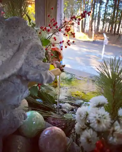 滑川神社 - 仕事と子どもの守り神の手水