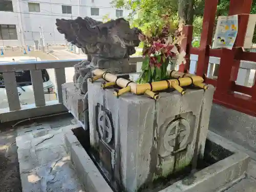 松原神社の手水舎