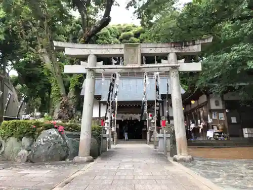 王子神社の鳥居