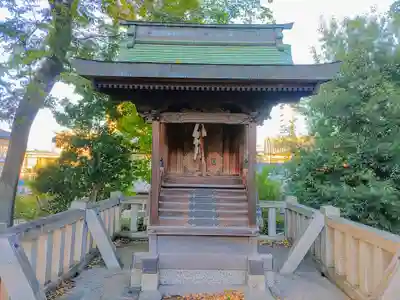 八幡社の本殿・本堂