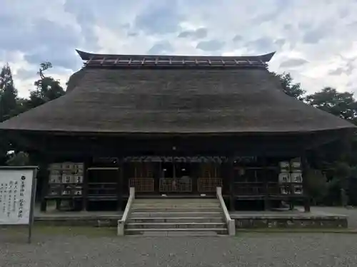 天津神社の本殿・本堂