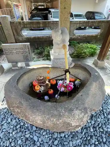 三輪神社の手水舎