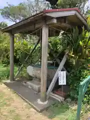 与論地主神社・琴平神社の手水