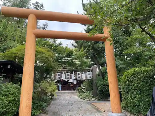 堀越神社の鳥居