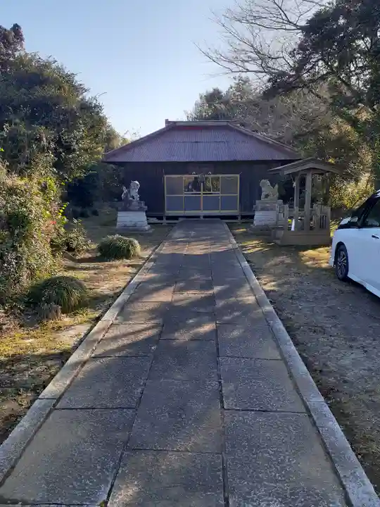 小坂熊野神社の本殿・本堂
