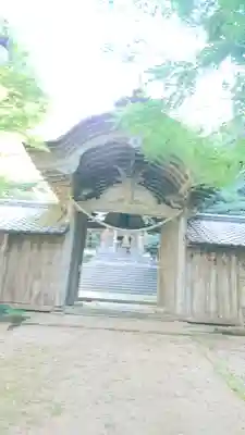 竹野神社の山門・神門