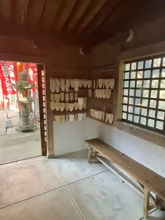 岩嶽稲荷大明神の絵馬