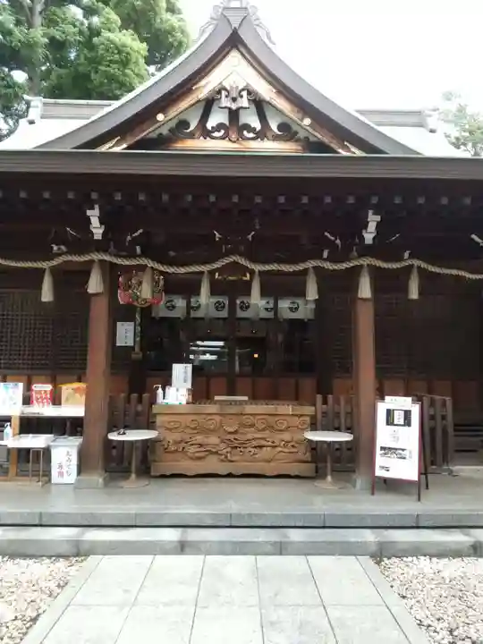 鳩ヶ谷氷川神社の本殿・本堂