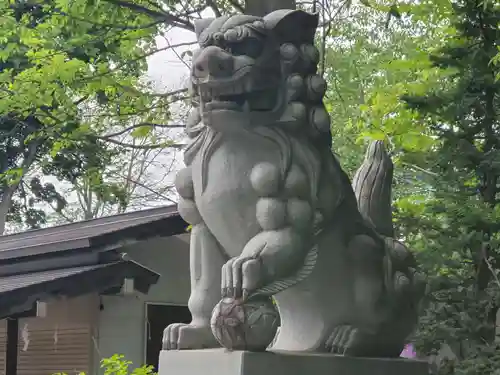 永山神社の狛犬