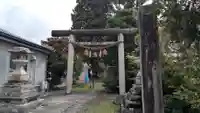 神明社(竹内天神堂古墳)の鳥居