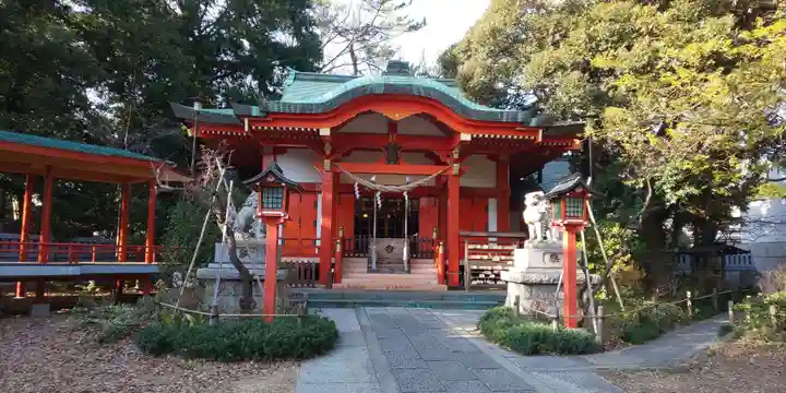 自由が丘熊野神社の本殿・本堂