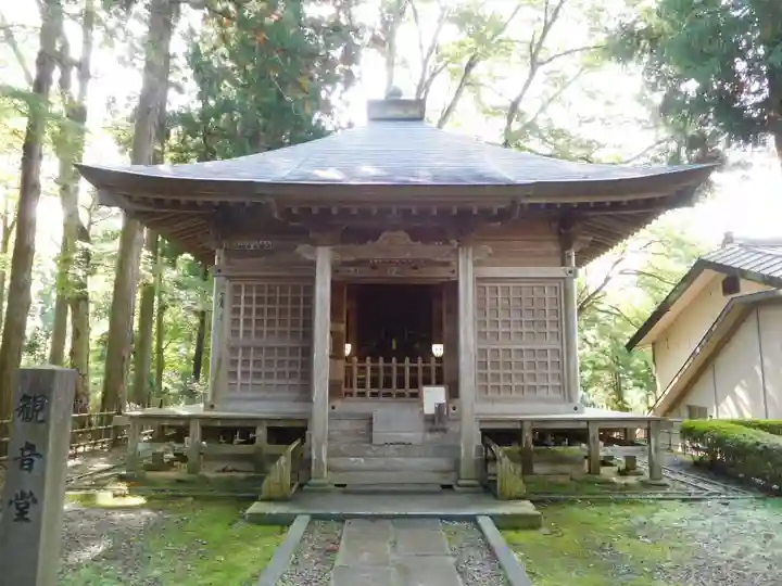 中尊寺の末社・摂社