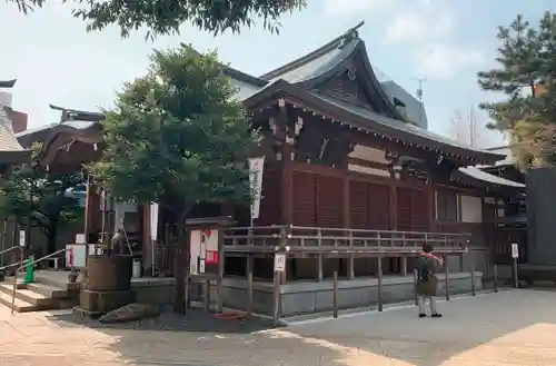 鳩森八幡神社の本殿・本堂