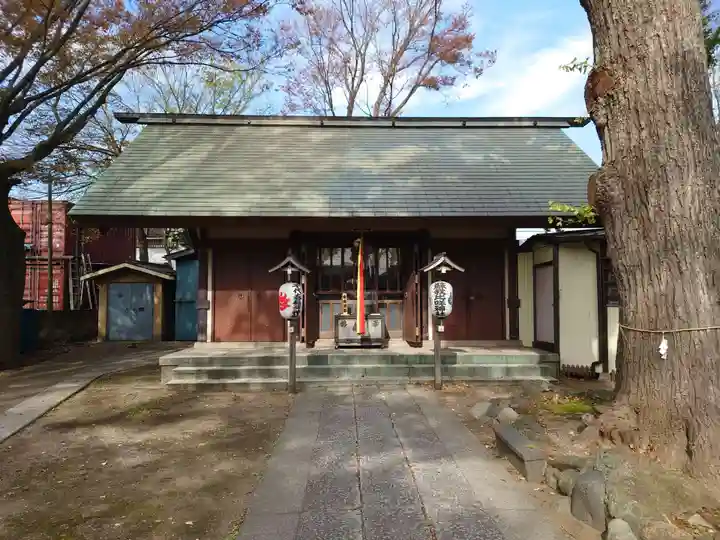 蘇我比咩神社の本殿・本堂