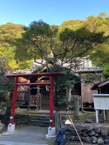 月山神社の鳥居