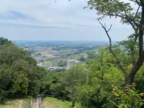 三毳神社（奥宮）の景色