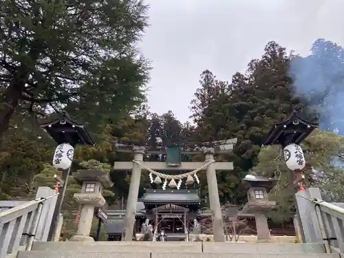 櫻山八幡宮の鳥居