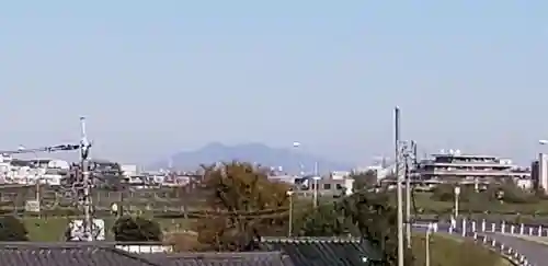 小向三輪神社の景色