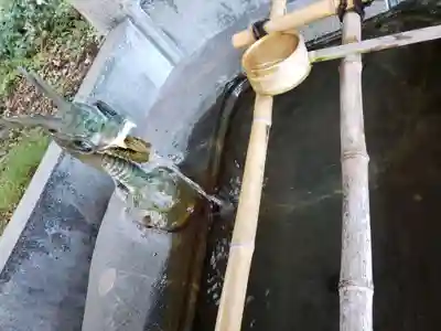 宇奈月神社の手水舎