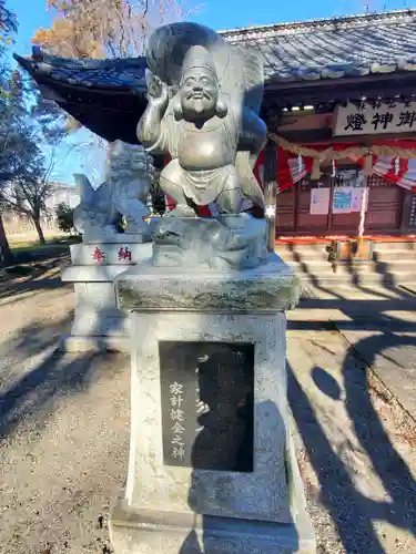 生品神社の像