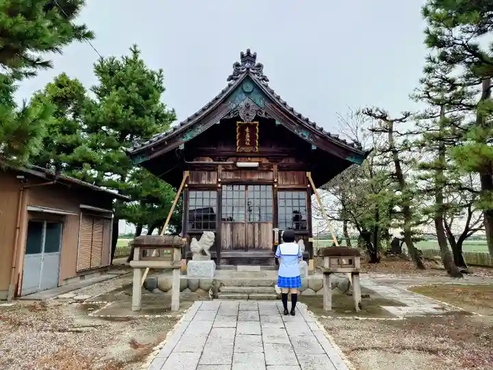 素盞烏社(桴場)の本殿・本堂