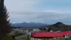 滝上神社の景色