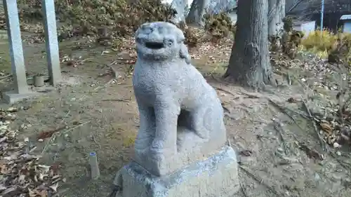 松澤神社の狛犬