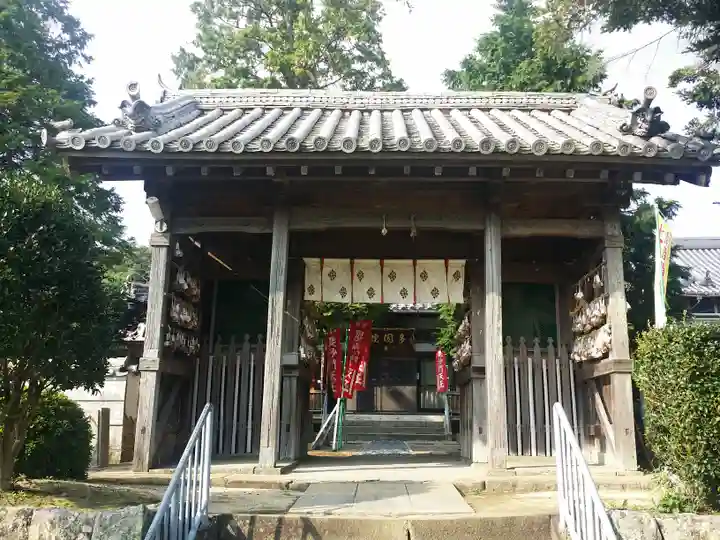 覚住寺の山門・神門