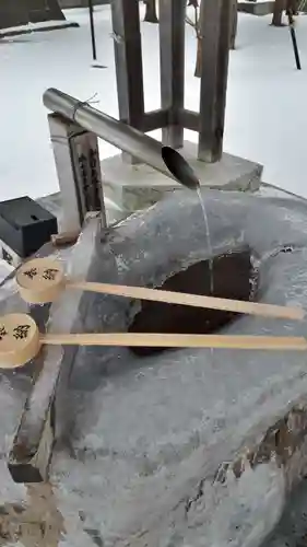 札幌村神社の手水舎
