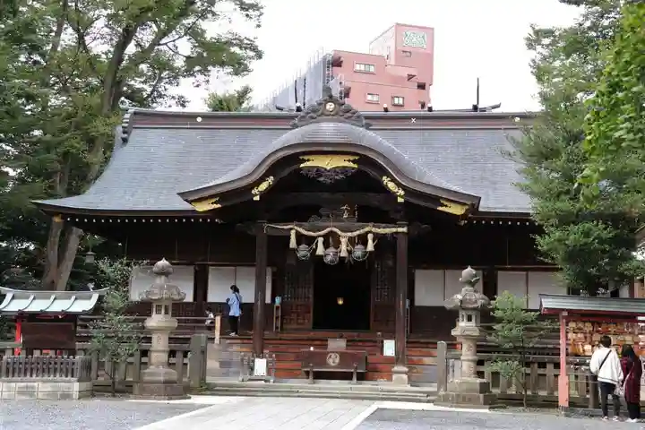 安積國造神社の本殿・本堂