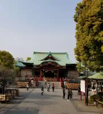 亀戸天神社の本殿・本堂
