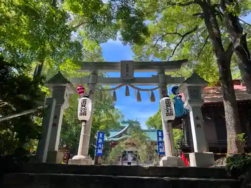 多摩川浅間神社の鳥居