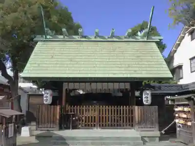 朝日神明社の本殿・本堂