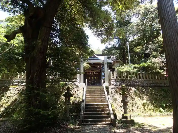 幡生神社の周辺